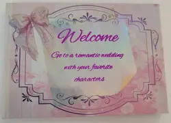 WEDDING TRIFOLD Goddess Story Anime Waifu Card LOVELY ZHI LIAN - Image 2