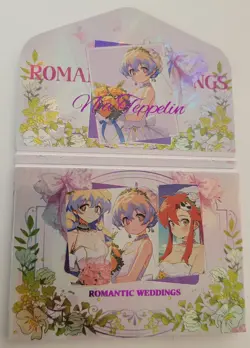 WEDDING TRIFOLD Goddess Story Anime Waifu Card LOVELY ZHI LIAN - Image 4