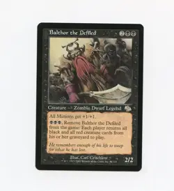 Balthor the Defiled Judgment NM-/LP Magic the Gathering MTG c - Image 1
