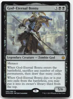 God-Eternal Bontu *Foil* WAR 92 NM - Image 1