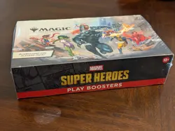 Play Booster Box Marvel Super Heroes MSH MTG - Image 1