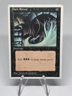 Magic The Gathering TCG Dark Ritual X4 Fourth Edition Vintage MTG WOTC - Image 2