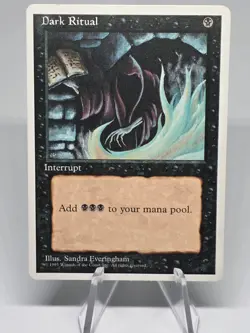 Magic The Gathering TCG Dark Ritual X4 Fourth Edition Vintage MTG WOTC - Image 4