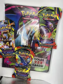 Pokemon Phantasmal Flames Booster Packs & Binder Bundle NEW - Image 3