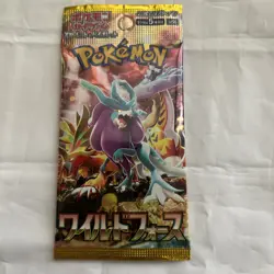 1 Pack Pokemon Card Wild Force Booster SV5K Scarlet & Violet Japanese TCG 2024🤪 - Image 1