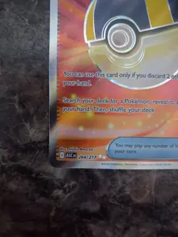 Ultra Ball #264/217 – Ascended Heroes Full Art Pokemon TCG - Image 3