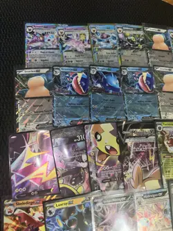 Pokemon TCG Full Art Holo ex promo gx Lot English 62 total eevolution - Image 2