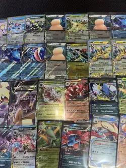 Pokemon TCG Full Art Holo ex promo gx Lot English 62 total eevolution - Image 3