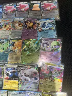 Pokemon TCG Full Art Holo ex promo gx Lot English 62 total eevolution - Image 5