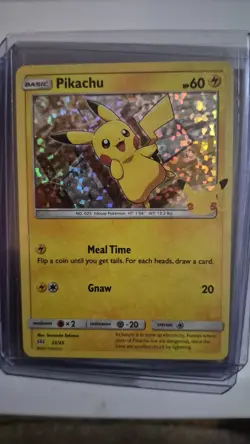 Pokemon Pikachu 25/25 McDonald's 25th Anniversary Promo Holo 60 HP ENG 2021 - Image 1