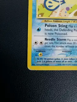 Pokemon Card Qwilfish 49/64 Neo Revelation Common WOTC - Image 4