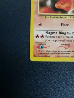 Pokemon Card Slugma 53/64 Neo Revelation Common WOTC - Image 4