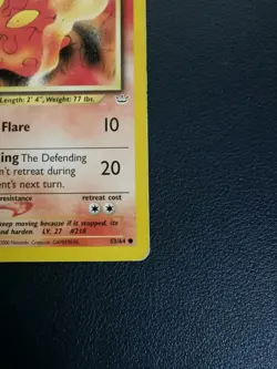 Pokemon Card Slugma 53/64 Neo Revelation Common WOTC - Image 5