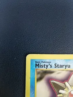 Pokemon Card Misty's Staryu 90/132 Gym Heroes Common WOTC - Image 2