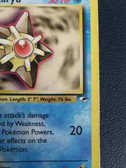 Pokemon Card Misty's Staryu 90/132 Gym Heroes Common WOTC - Image 4