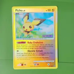 The Pokemon Company Pokemon TCG Pichu Stormfront Reverse Holo 45/100 50HP EN - Image 1