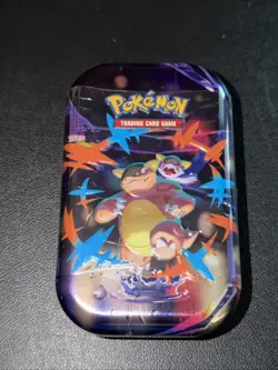 Pokemon TCG Mega Evolution Mini Tin (Mega Kangaskhan) Mega Heroes New/Sealed - Image 1