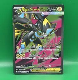 Mega Zeraora ex 098/084 M5: Pitch Black Pokemon TCG English Prerelease - Image 1
