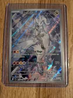 Pokemon TCG N's Reshiram 167/159 Journey Together Full Art Illustration Rare - Image 1