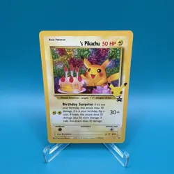 Pokemon Birthday Pikachu 24/53 Celebrations Classic Collection Holo NM - Image 1