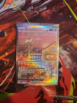 Pokemon SEALED Mew Ex 053 151 UPC Promo - Image 1