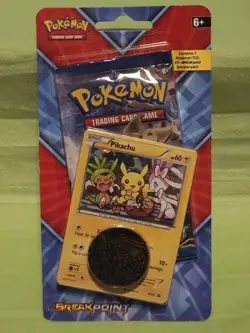 NEW SEALED Pokemon XY Breakpoint Blisters Pikachu XY95 Promo 2016 Checklane - Image 1