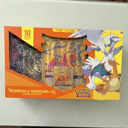 Pokemon Pikachu & Zekrom + Reshiram & Charizard GX Premium Collection Boxes - Image 2