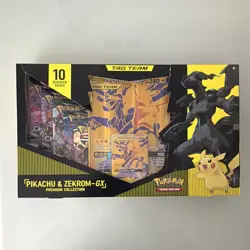 Pokemon Pikachu & Zekrom + Reshiram & Charizard GX Premium Collection Boxes - Image 3