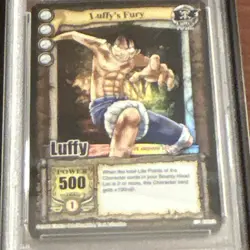 One Piece Luffy's Fury Passage Grand Line Foil CH052 2006 PSA 10 - Image 3