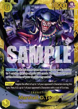 Marshall D. Teach One Piece SEC OP16-119 English NM - Image 1