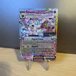 Pokemon TCG Sylveon ex - (Prismatic Evolutions Stamp) Promo Holo 041/131 NM - Image 1