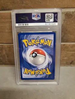 1999 POKEMON FOSSIL 1ST ED #12 MOLTRES-HOLO PSA 9 - Image 2