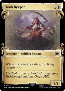 Took Reaper (Showcase Scrolls) - Near Mint MTG - Image 1