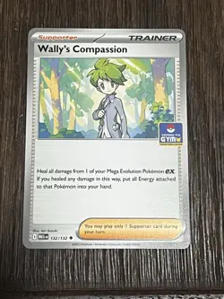 Wally’s Compassion 132/132 Asia Exclusive GYM Promo Pokemon TCG - Image 1