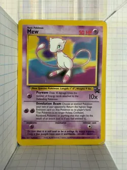 Mew (8) Promo WoTC Promo 08/53 NM - Image 1