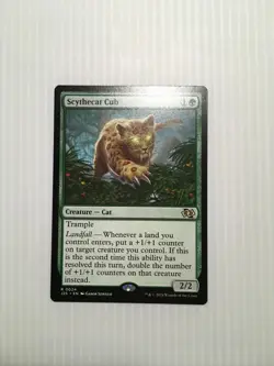 MTG Scythecat Cub Foundations Jumpstart R024 Regular Near-mint (NM) - Image 1