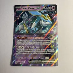 Iron Crown EX 146 Scarlet Violet Promo Cards Holo - Image 1