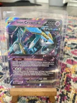 Iron Crown Ex 146 Scarlett & Violet Black Star Promo Pokemon Card - Image 1