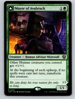 Magic the Gathering Mayor of Avabruck / Howlpack Alpha Innistrad Remastered MTG - Image 1