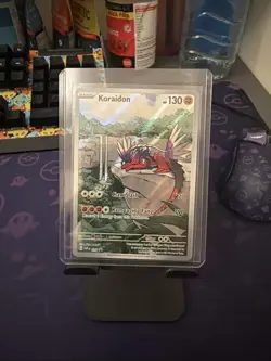Koraidon 014 Scarlet Violet Promo Holo Card NM Condition - Image 1