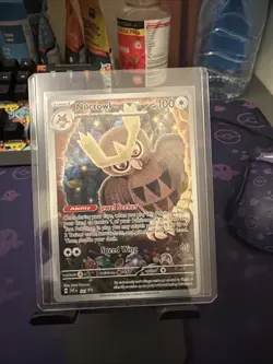 Pokemon TCG-Noctowl SVP141 Black Star Promo Stellar Crown Promo NM - Image 1
