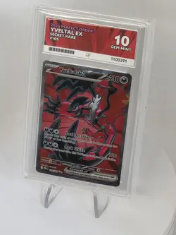 2026 Perfect Order Yveltal Ex 105/088 Ace Gem Mint 10 Secret Rare - Image 1