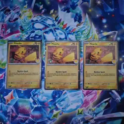 Pikachu 051/162 Pokemon Day Promo Card With Swirls - Pack Fresh - M/NM - Image 1