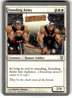 Standing Army Unhinged Regular MTG - Image 1