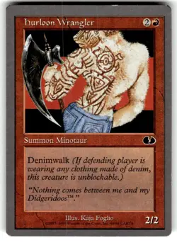 Hurloon Wrangler Unglued Regular MTG NM - Image 1
