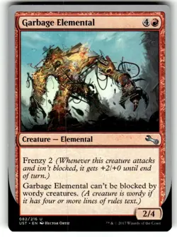 Garbage Elemental (C) Unstable Regular MTG - Image 1