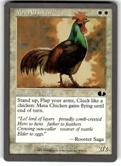Mesa Chicken Unglued Regular MTG NM - Image 1