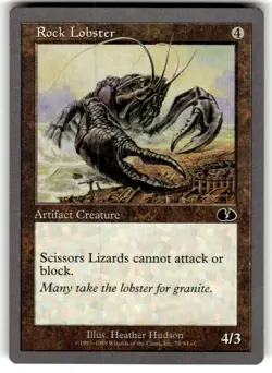 Rock Lobster Unglued Regular MTG - Image 1