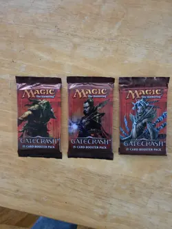 Gatecrash X (3) MTG Factory Sealed boosters - Image 1
