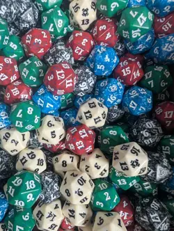 Zendikar Rising Prerelease Spindown 20 Sided Die Multi-Color Pack MTG - Image 2